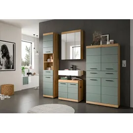 xonox.home Midischrank Scout 74 x 141 x 31 cm Salbeigrün