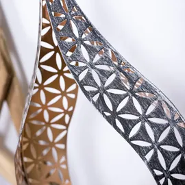 ETC Shop LED Solarleuchte mit Erdspieß & Lichteffect 90 cm 2er Set