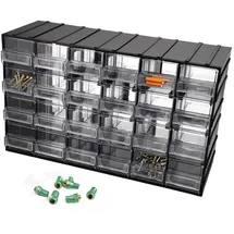 GarPet Sortimentskasten 24 Fach Schubladen Organizer Kleinteilemagazin Sortimentsboxen