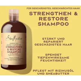 Shea Moisture Jamaican Black Castor Oil Strength & Restore Shampoo 384 ml