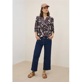 Cecil Langarmbluse in mulberry red - L