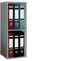 VCM Offas Aktenregal 34 x 30 x 72 cm grau