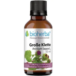 Grosse Klette  Arctium lappa L.  Tropfen  Tinktur 50 ml