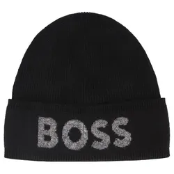 Boss Elio Strickmütze black