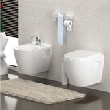 Aloni Hänge Dusch wc Taharet Bidet Funktion Toilette Aloni wc mit Deckel