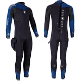 Aqualung Tauchanzug - Dynaflex Fullsuit - Herren - 7mm - Back Zip - Gr: S - #