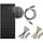 osnatech Ergänzungsmodul für Mini-PV-Set 600 "Balkonkraftwerk" FLEX 310W-1 UPGRADE Balkon-Solaranlage