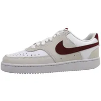 Nike Court Vision Low Damen White / Team Red Adobe Dragon Red 38