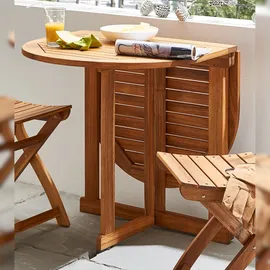 möbelliebling Gartentisch 120 x 70 x 74 cm Beige