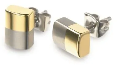 Boccia Damen Ohrstecker 0509-03 Titan bicolor