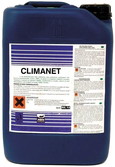 Reinigungsmittel für Kühlanlage oder Klimaanlage 10Kg Kanister