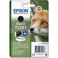 Epson T1281 (C13T12814012) - Tintenpatrone, black (schwarz)