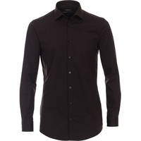Venti Langarmhemd 123955800 bügelleicht schwarz 40