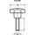 Ganter Normelemente Ganter Norm Sterngriff GN 6336.4 Sterngriffschraube Ku.d1 32mm d2 M 6mm l25mm
