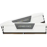 Corsair Vengeance DDR5 RAM 32GB (2x16GB) Bis zu 6400MHz CL32-40-40-84 1.4V AMD EXPO Intel XMP 3.0 Desktop-Arbeitsspeicher – Weiß