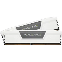 Corsair Vengeance DDR5 RAM 32GB (2x16GB) Bis zu 6400MHz CL32-40-40-84 1.4V AMD EXPO Intel XMP 3.0 Desktop-Arbeitsspeicher – Weiß