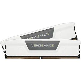 Corsair Vengeance DDR5 RAM 32GB (2x16GB) Bis zu 6400MHz CL32-40-40-84 1.4V AMD EXPO Intel XMP 3.0 Desktop-Arbeitsspeicher – Weiß
