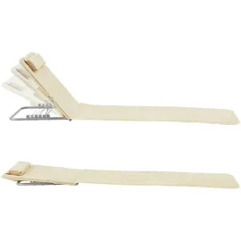 [en.casa] Strandmatte Cellorigo 160 x 49 x 42 cm Beige