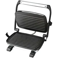 EDM 1600w Sandwichmaker - Silver / Black