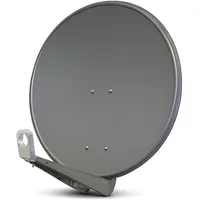 PremiumX DELUXE80 Satellitenschüssel 80 cm Sat Schüssel aus Aluminium