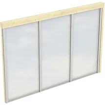 SKANHOLZ Seitenwand 305 x 200 cm natur