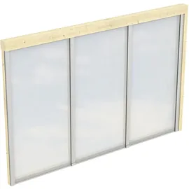 SKANHOLZ Seitenwand 305 x 200 cm natur