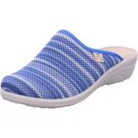 FLY FLOT Pantoffel in pale/turquese | Gr.: 39