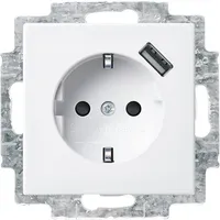 Busch-Jaeger USB-Steckdose 2x USB Weiß
