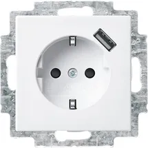 Busch-Jaeger USB-Steckdose 2x USB Weiß