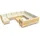 vidaXL Garten-Lounge-Set 12-tlg. creme Kiefernholz
