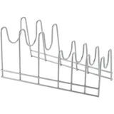 Metaltex Lido Topfdeckelhalter, Metall, Silber, 14 x 16 x 28 cm