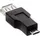 InLine USB-Micro auf USB-A Adapter Schwarz