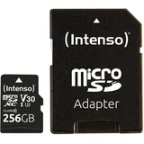 Intenso microSDXC 256GB C10 UHS-I Professional + Adapter