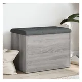 vidaXL Polsterbank Grau 62 x 42 x 45 cm