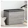vidaXL Polsterbank Grau 62 x 42 x 45 cm