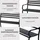 Outsunny Metallbank Modell 2 125 x 62 x 82 cm schwarz