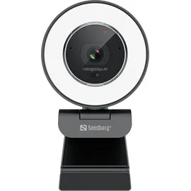 Sandberg Streamer USB Webcam Pro Elite Schwarz