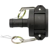 stabilo-sanitär IBC Adapter Camlock 2" Zoll-Dose auf Schlauchtülle 25 mm
