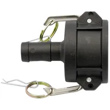 stabilo-sanitär IBC Adapter Camlock 2" Zoll-Dose auf Schlauchtülle 25 mm