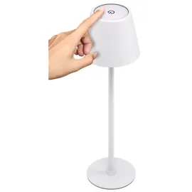 goobay Kabellose LED-Tischleuchte Weiß