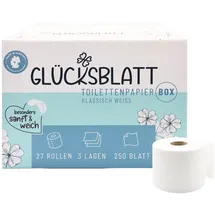 glücksblatt Toilettenpapier Klassisch 27 St.