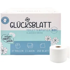 glücksblatt Toilettenpapier Klassisch 27 St.