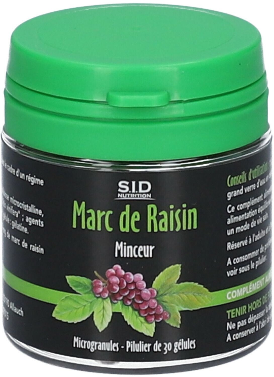 SID Nutrition Traubentrester