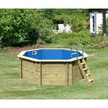 Karibu Pool Modell 1 A 500 x 300 x 120 cm inkl. Sandfilteranlage und Skimmer