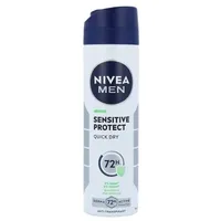 NIVEA 6er Pack - NIVEA MEN Deospray/Antitranspirant, Derma 72H Active – Sensitive Protect Quick Dry – 150 ml