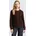 Bouclé Cardigan Dunkelbraun L