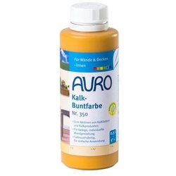 Auro Kalk-Buntfarbe 350 gelb - 0,5 l Flasche