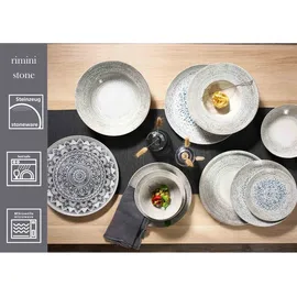 Ritzenhoff & Breker Rimini Gourmetteller 28 cm grau 6er Set