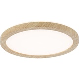 Paulmann LED Panel Atria Shine Backlight Holzoptik Ø 19cm