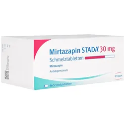 Mirtazapin Stada 30 mg Schmelztabletten 96 St